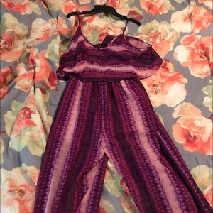 Small purple jumpsuit